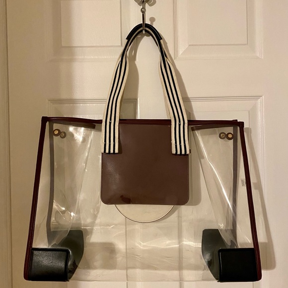 Clear Ella clear oversized tote from Tory Burch - Picture 6 of 7